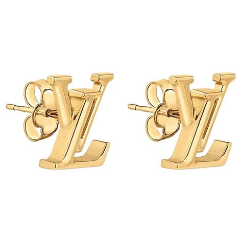 louis vuitton lock earrings|louis vuitton refurbished earrings.